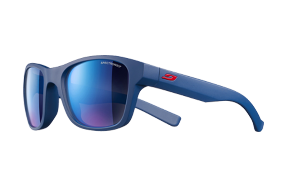 Lunettes de soleil Reach - , Julbo, Rectangle Carrée, de couleur Rouge Bleu.