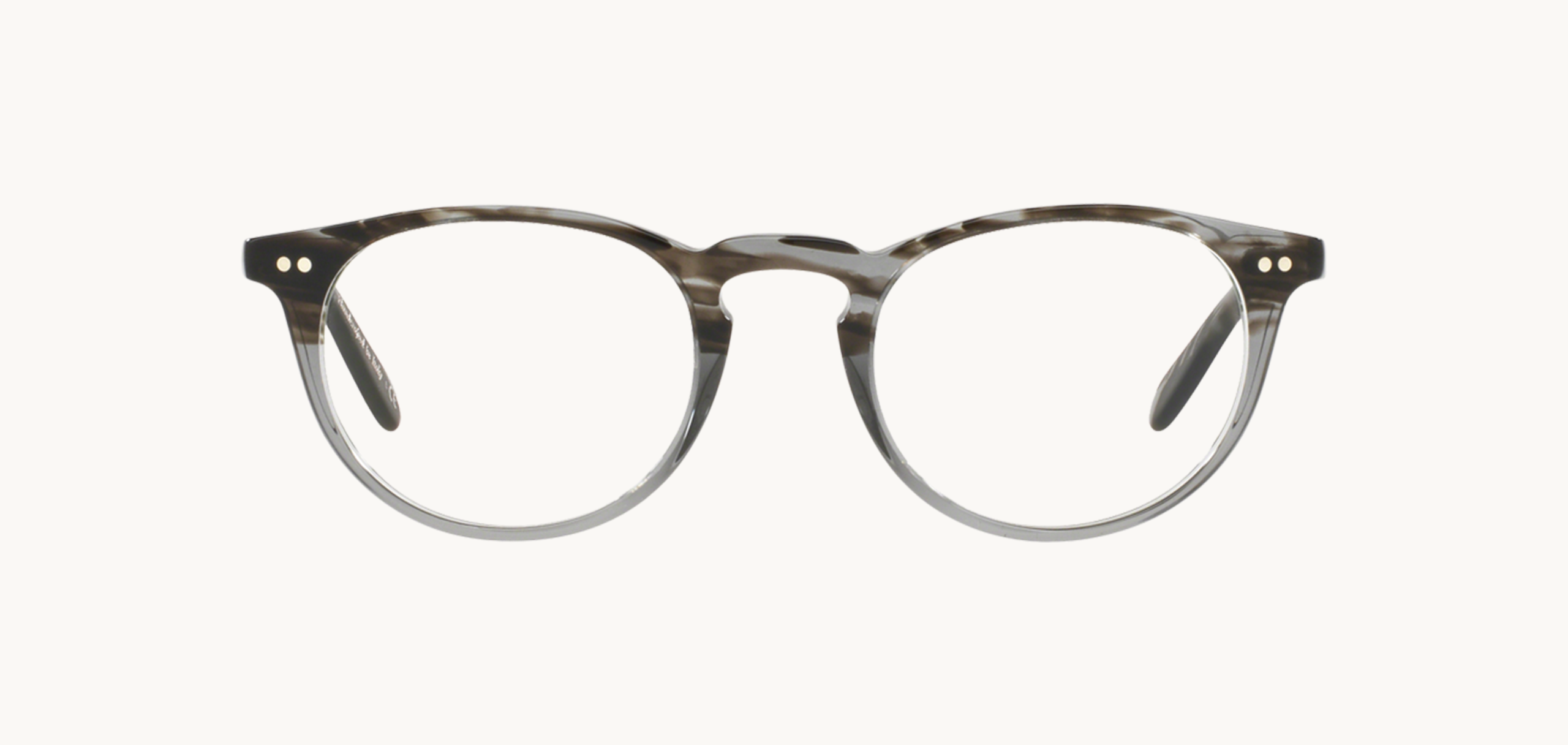 Lunettes de vue RILEY-R - , Oliver Peoples, Ovale , de couleur Ecaille foncée Gris.