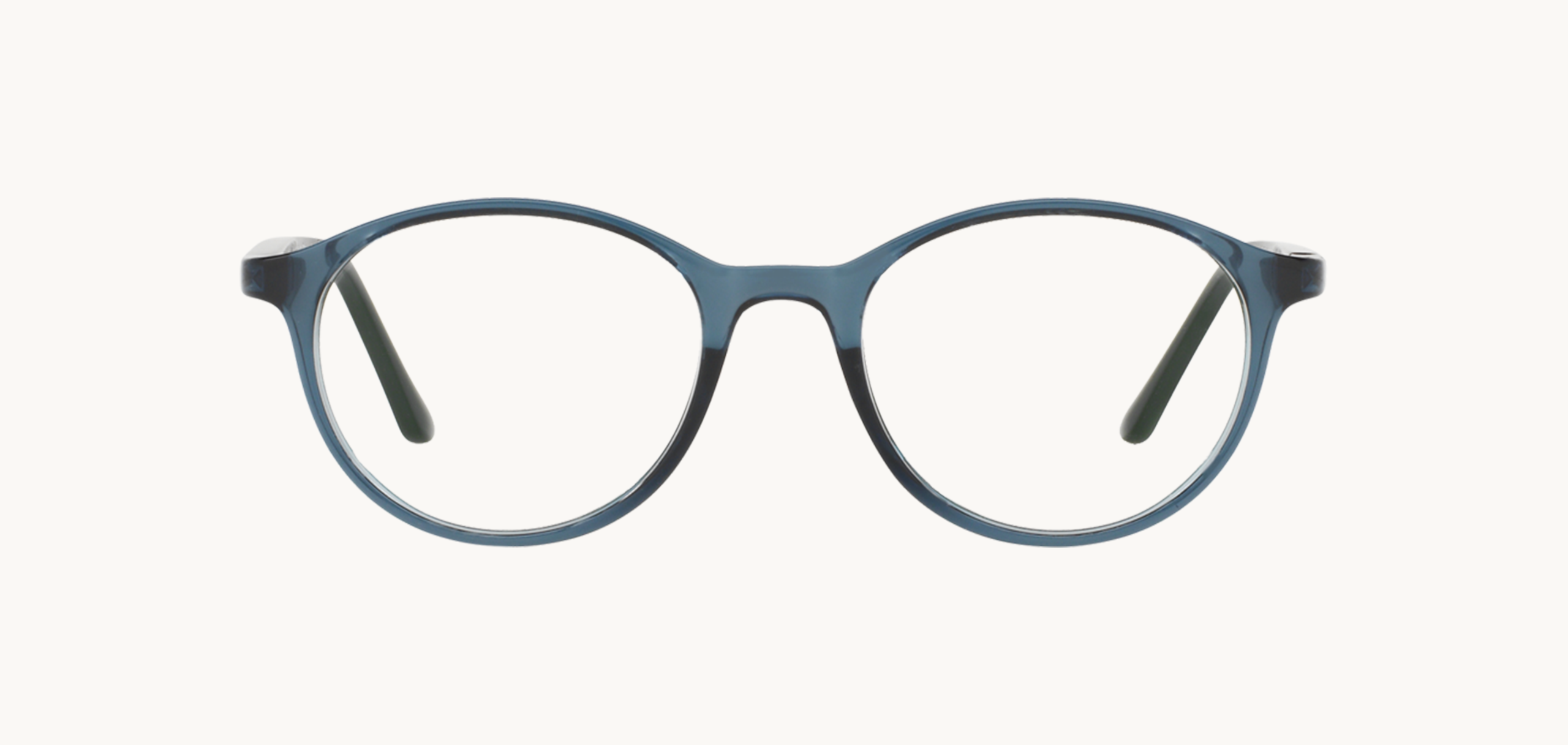 Lunettes de vue Sh3007x - , Starck Eyes, Ovale , de couleur Transparent Bleu.