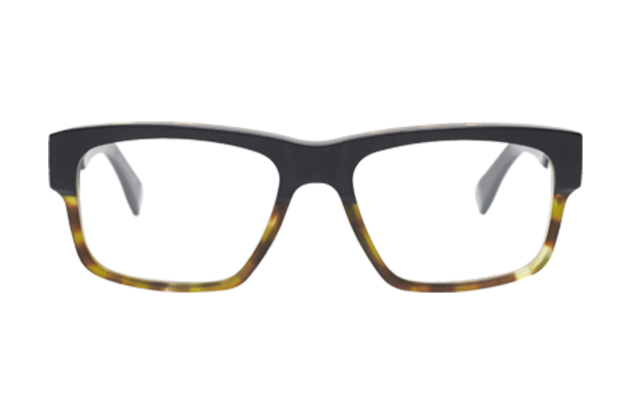 Lunettes de vue King - , Claire Goldsmith, Rectangle , de couleur Ecaille claire Noir.