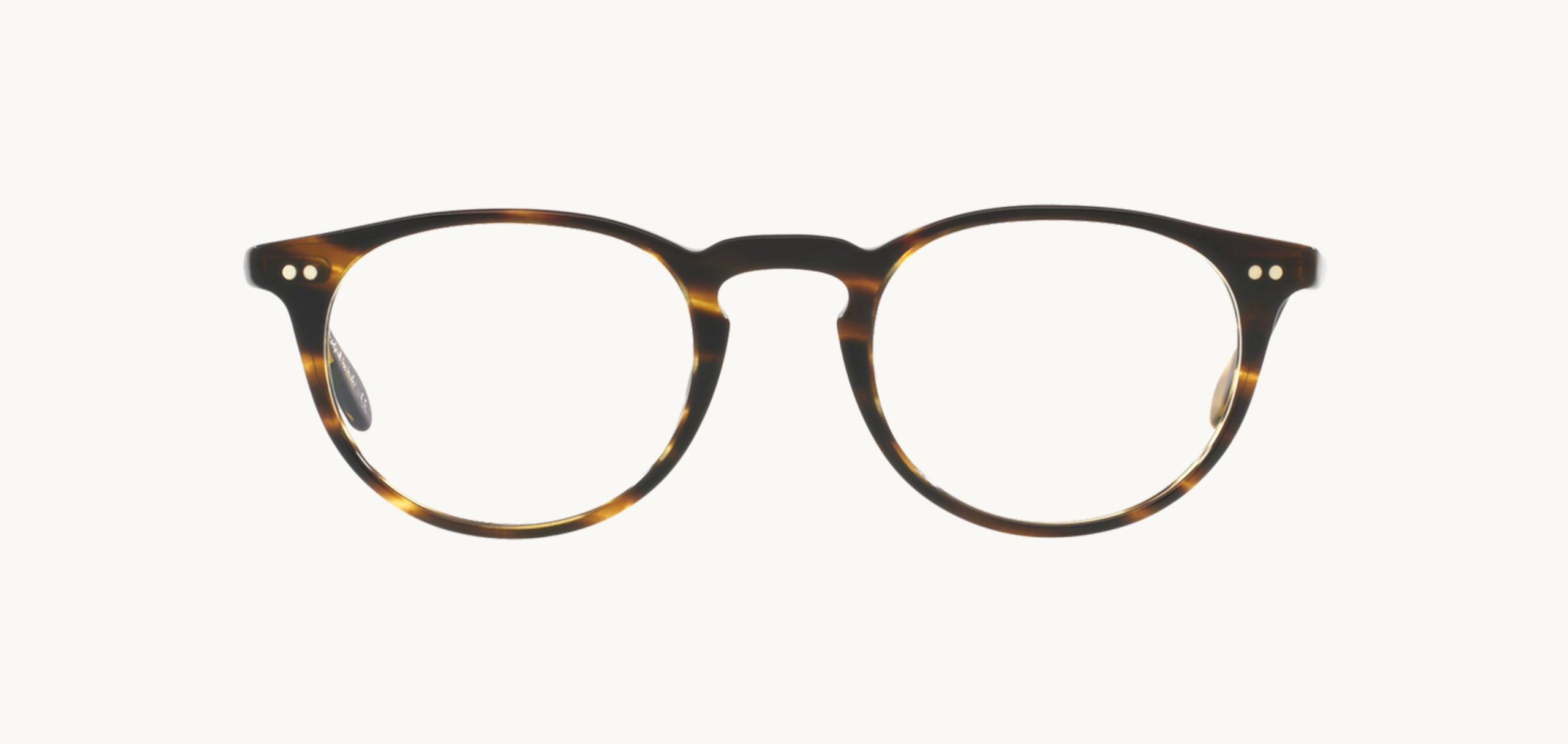 Lunettes de vue RILEY-R - , Oliver Peoples, Ovale , de couleur Ecaille foncée Marron.