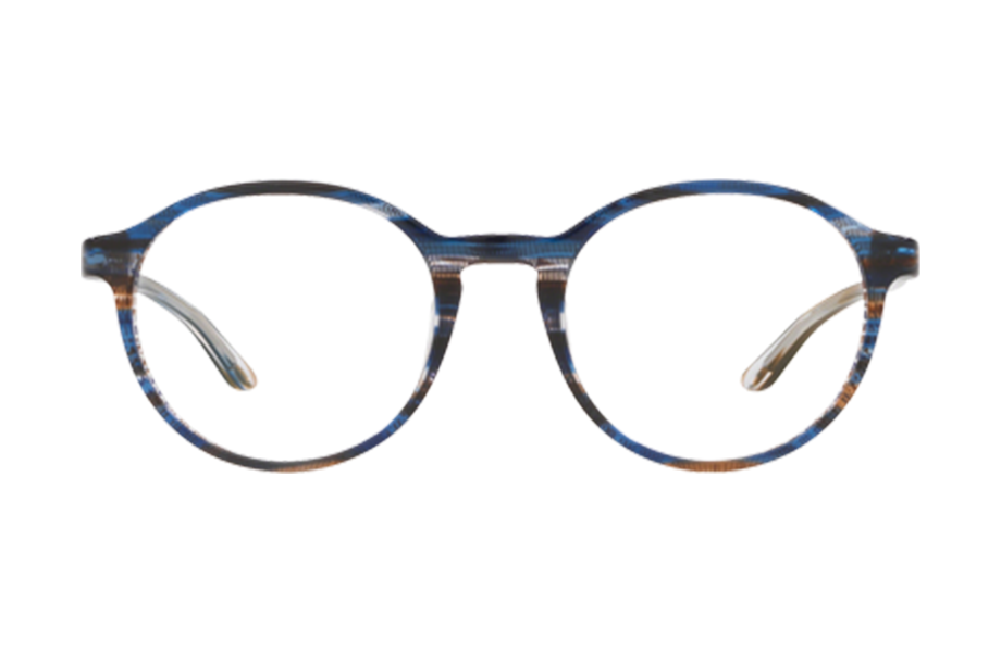 Lunettes de vue Sh3035 - , Starck Eyes, Ronde , de couleur Bleu Marron.