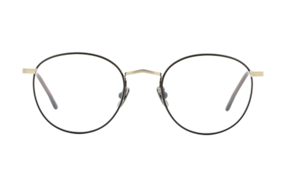 Lunettes de vue MA001 - , Lunor, Pantos , de couleur Noir Dorée.