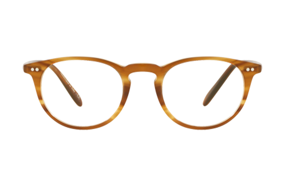 Lunettes de vue RILEY-R - , Oliver Peoples, Ovale , de couleur Ecaille claire Marron.