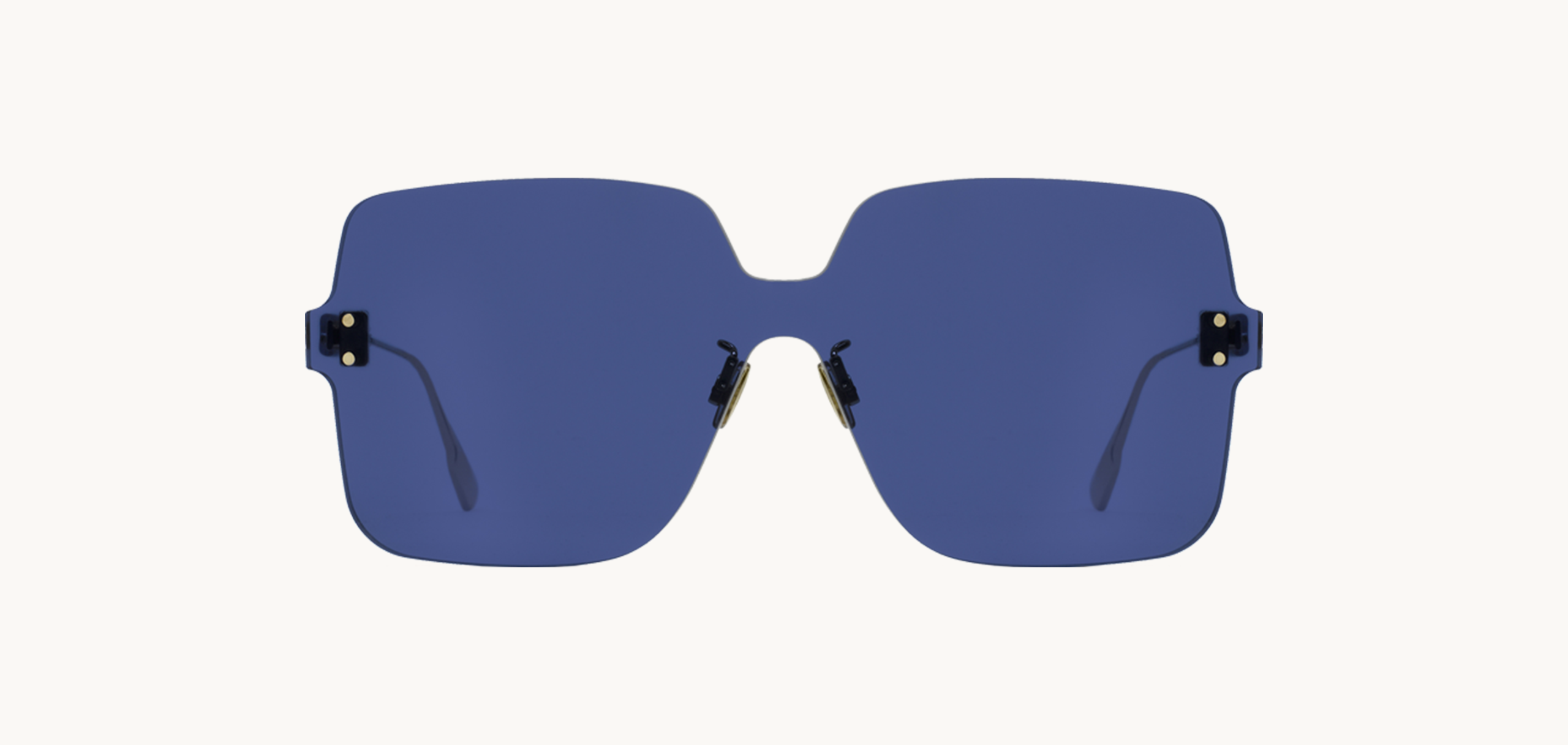 Lunettes de soleil Colorquake1 - , Dior, Rectangle , de couleur Bleu .