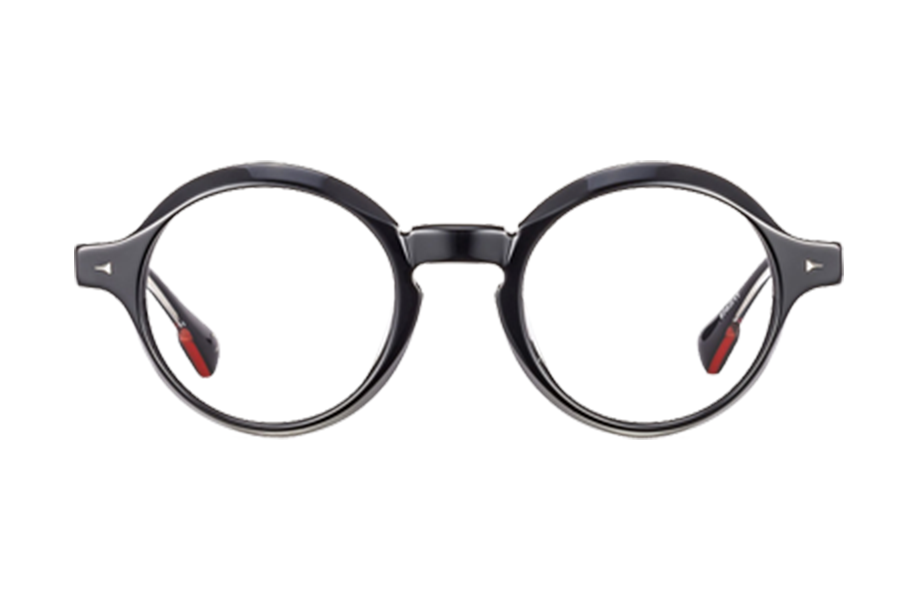 Lunettes de vue AOYAMA - , Etnia Barcelona, Ronde , de couleur Noir .