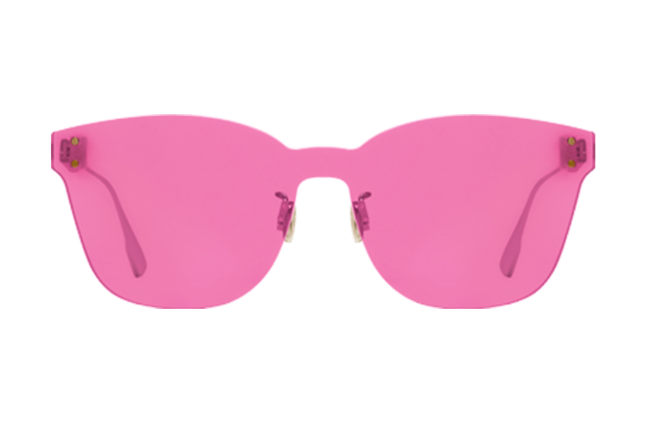 Lunettes de soleil Colorquake2 - , Dior, Papillon , de couleur Rose .