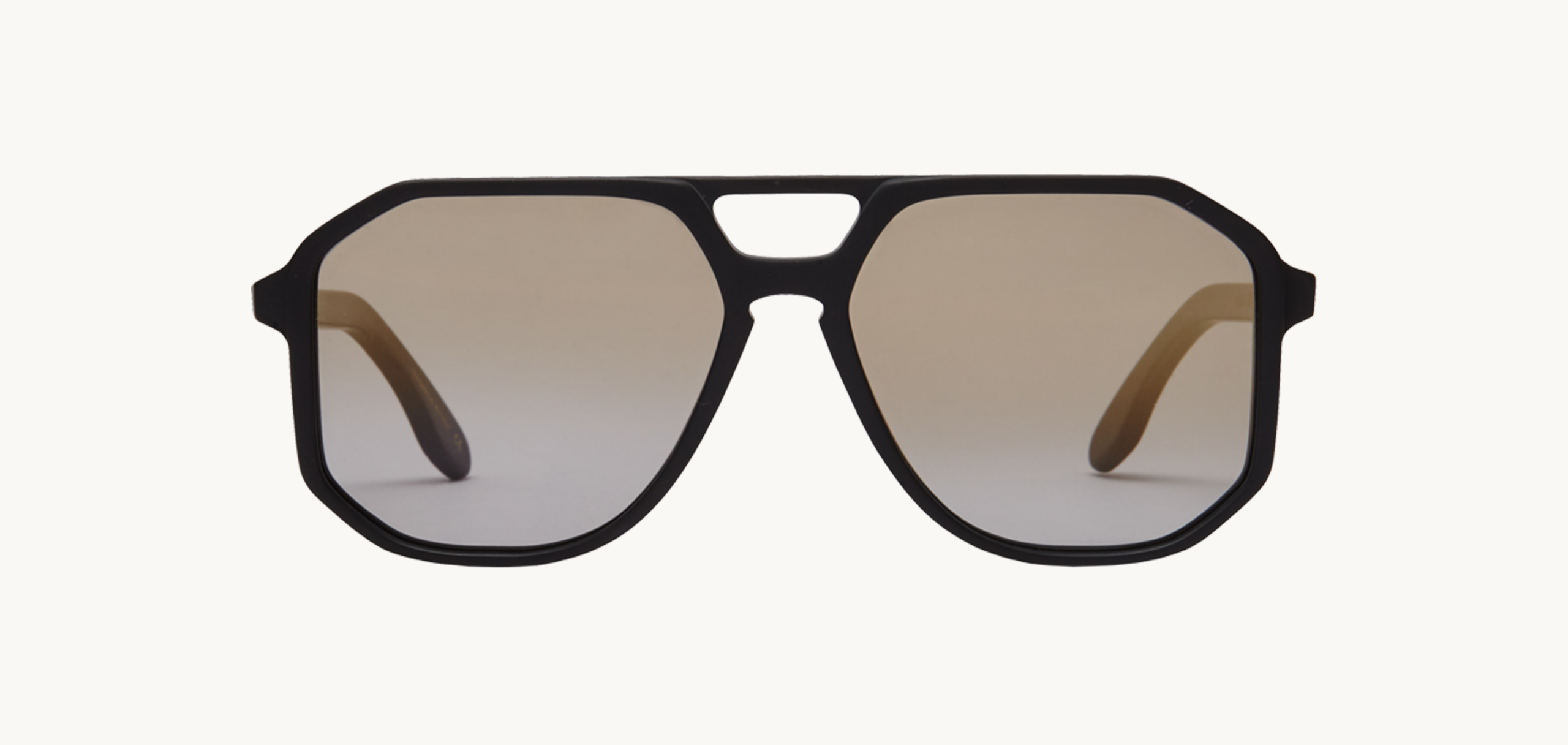 Lunettes de soleil Spillane - , Oliver Goldsmith, Pilote Hexagonale, de couleur Noir .