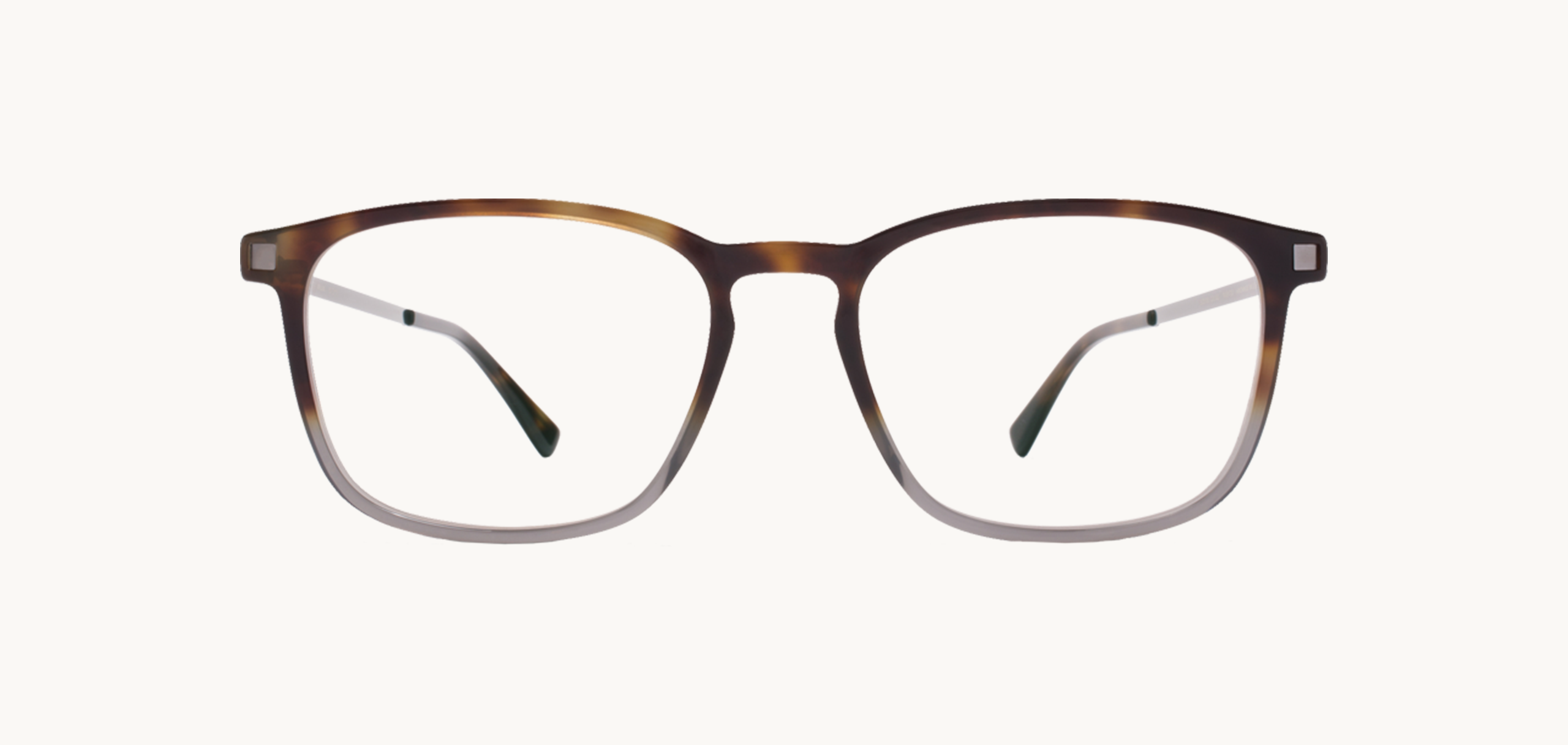 Lunettes de vue Arluk - , Mykita, Rectangle , de couleur Ecaille foncée Marron.