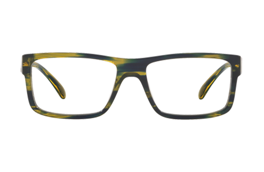 Lunettes de vue Sh3046 - , Starck Eyes, Rectangle , de couleur Bleu Jaune.