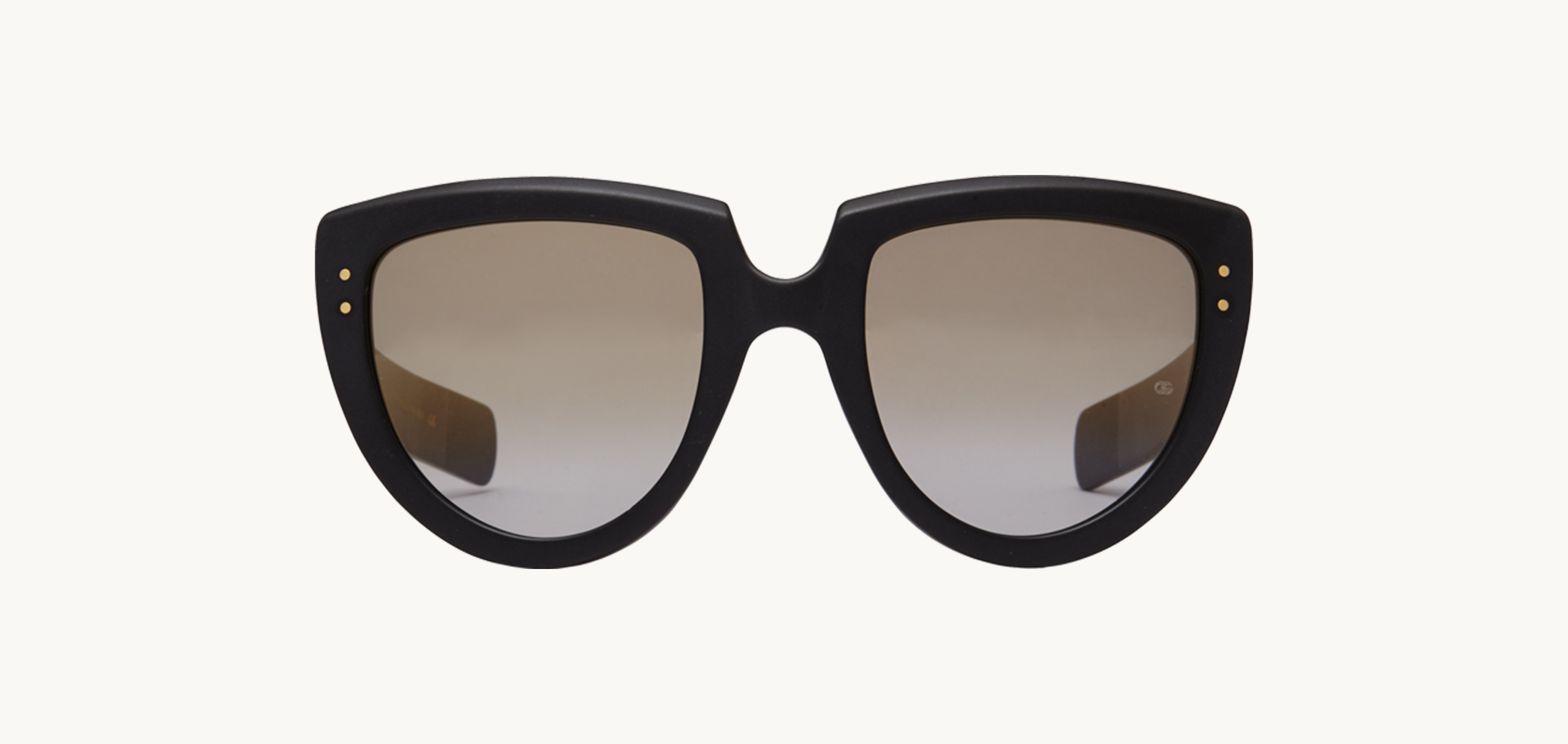 Lunettes de soleil Y-Not - , Oliver Goldsmith, Papillon , de couleur Noir .