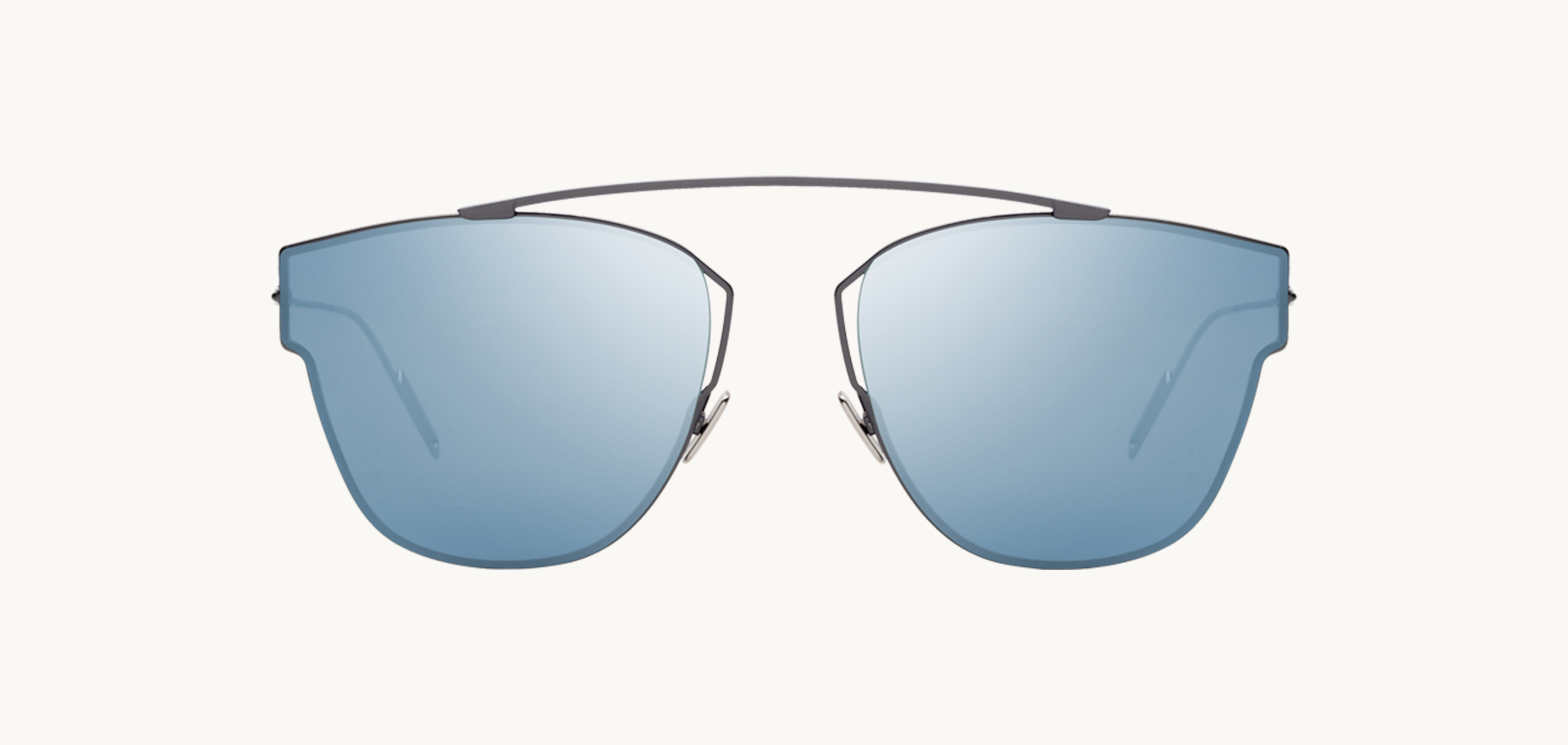 Lunettes de soleil 0204FS - , Dior, Pilote , de couleur Bleu Gris.