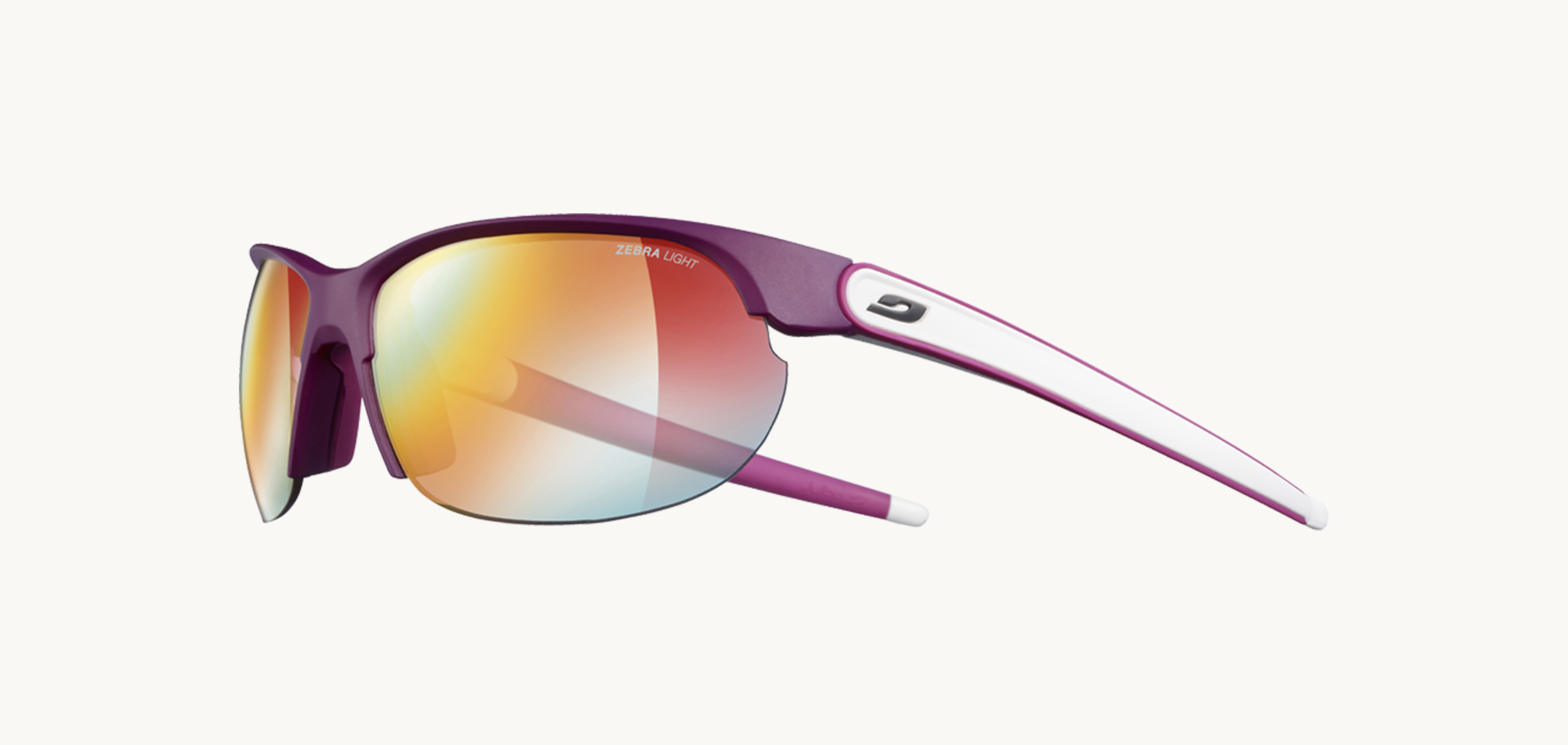 Lunettes de soleil Breeze - , Julbo, Ovale , de couleur Rose Orange.