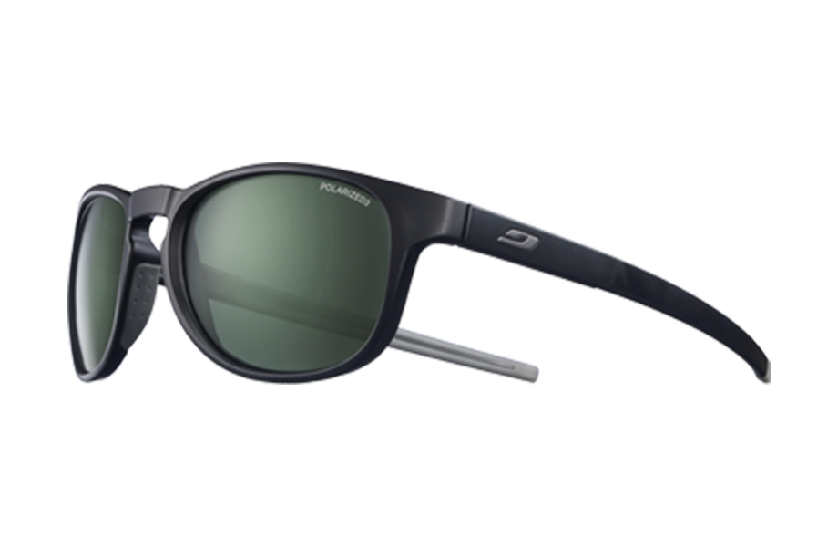 Lunettes de soleil Resist - , Julbo, Carrée Rectangle, de couleur Noir Vert.