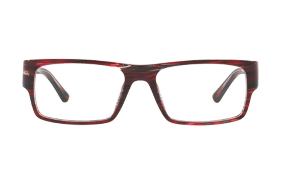 Lunettes de vue Sh3053 - , Starck Eyes, Rectangle , de couleur Rouge Noir.