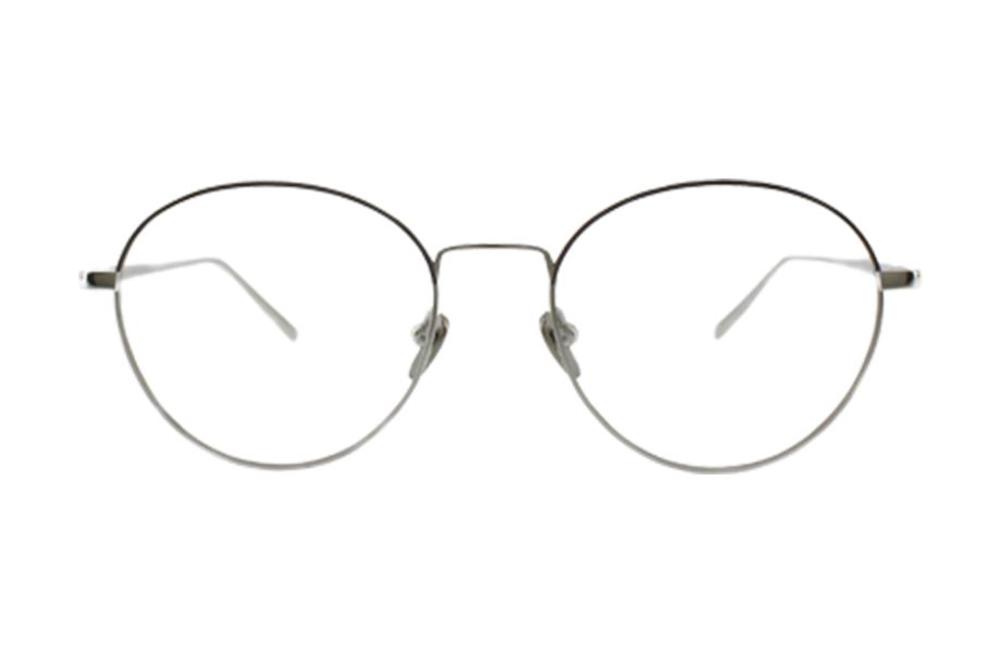 Lunettes de vue 1510J - , Emmanuel Khan, Ronde , de couleur Noir Argentée.