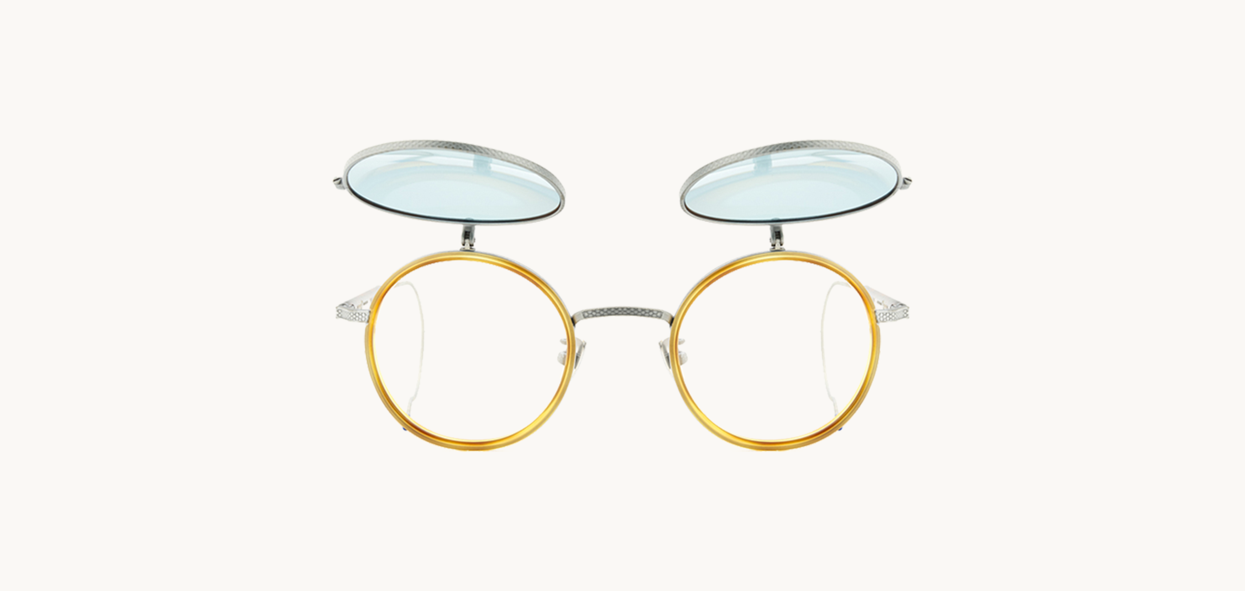 Lunettes de vue BALLAR - , Etnia Barcelona, Ronde , de couleur Bleu Argentée.