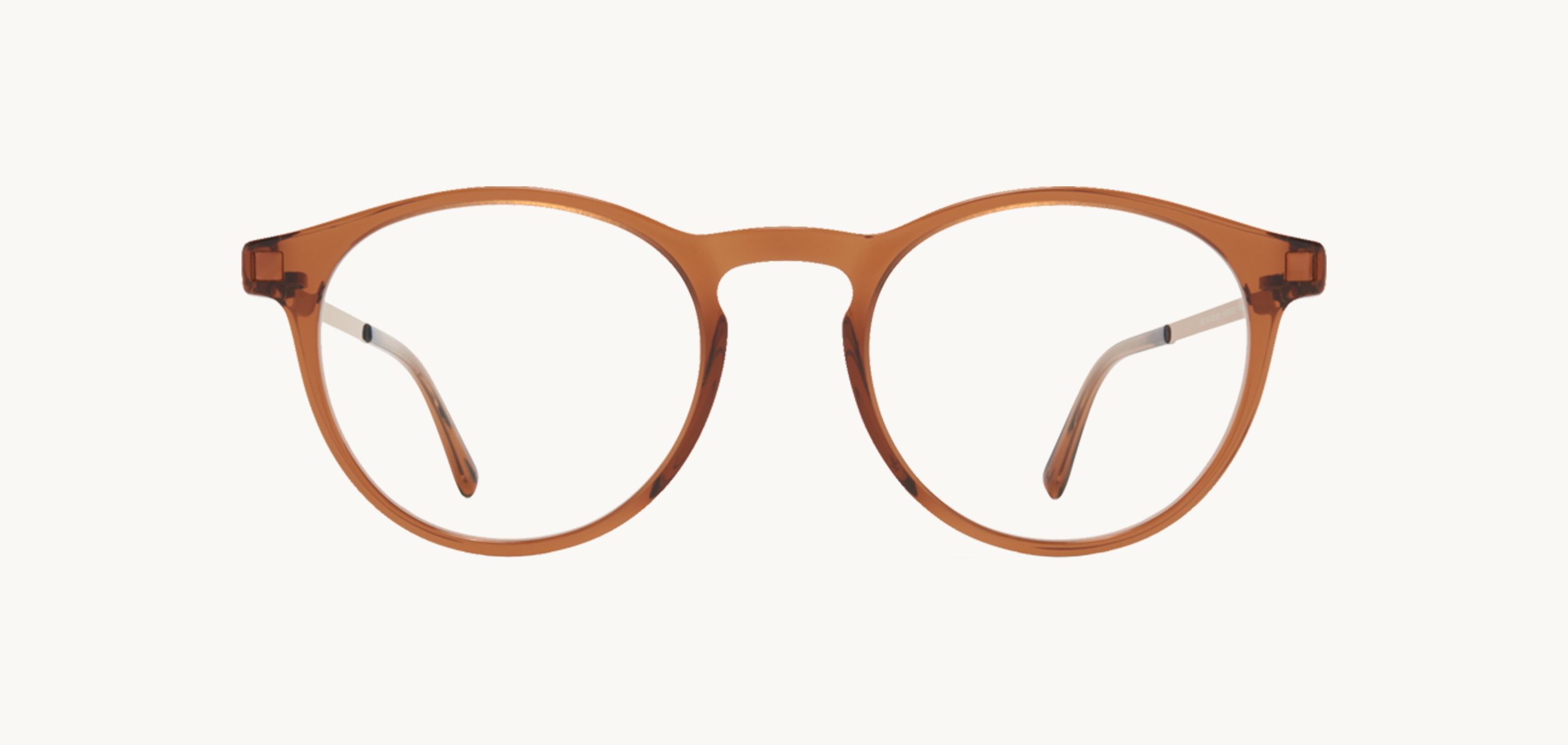 Lunettes de vue Erva - , Mykita, Pantos , de couleur Marron Transparent.