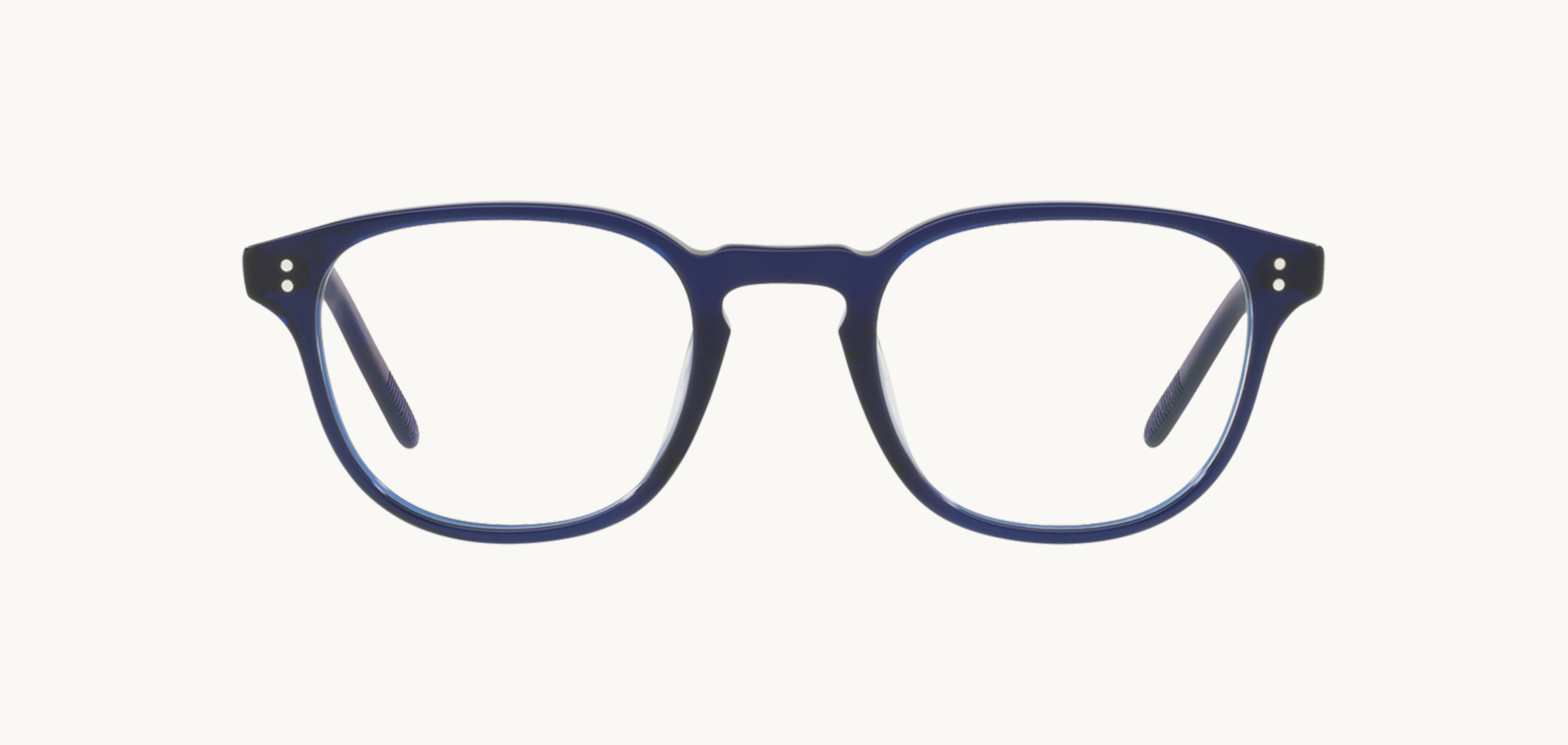 Lunettes de vue FAIRMONT - , Oliver Peoples, Ovale , de couleur Bleu .