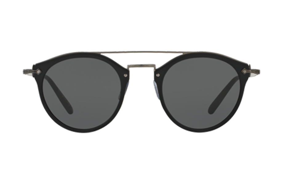 Lunettes de soleil REMICK - , Oliver Peoples, Ronde , de couleur Argentée Noir.