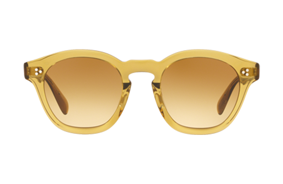 Lunettes de soleil BOUDREAU L.A - , Oliver Peoples, Pantos , de couleur Transparent Jaune.