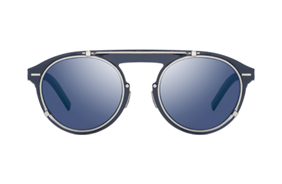 Lunettes de soleil GENESE - , Dior, Pilote , de couleur Bleu Gris.