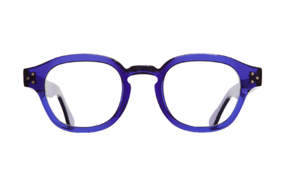 Lunettes de vue 1290 - , Cutler&Gross, Carrée , de couleur Transparent Bleu.