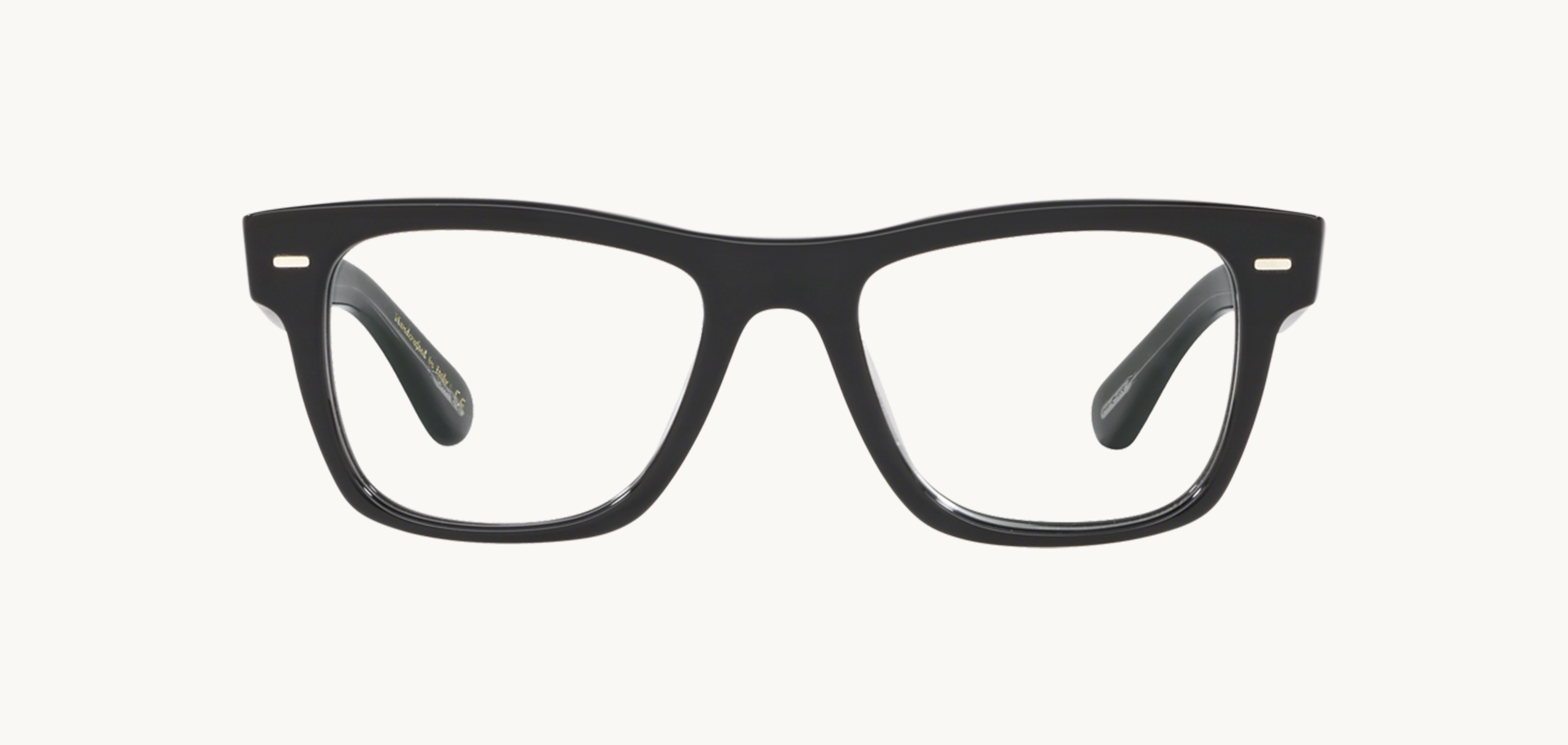 Lunettes de vue OLIVER - , Oliver Peoples, Rectangle , de couleur Noir .