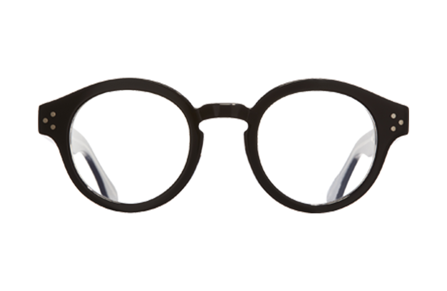 Lunettes de vue 1291 - , Cutler&Gross, Ronde , de couleur Noir .