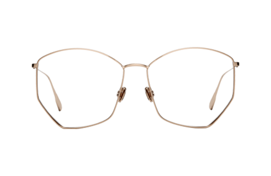 Lunettes de vue StellaireO4 - , Dior, Hexagonale , de couleur Dorée .