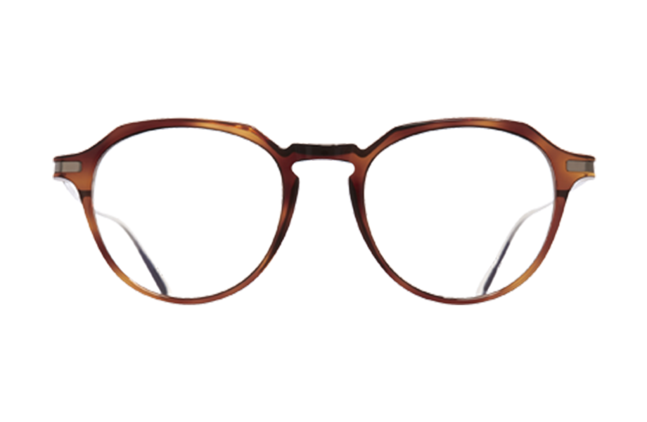 Lunettes de vue 1302 - , Cutler&Gross, Pantos , de couleur Transparent Marron.