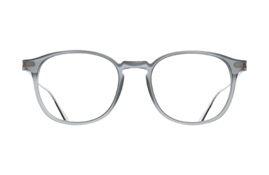 Lunettes de vue 1303 - , Cutler&Gross, Carrée , de couleur Transparent Gris.