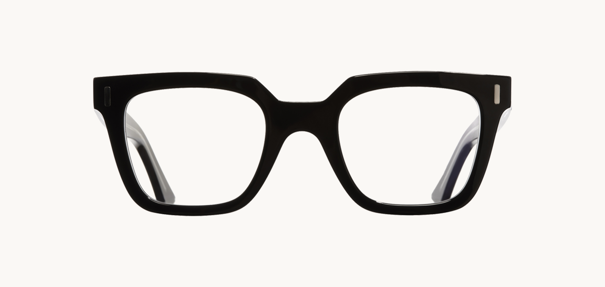 Lunettes de vue 1305 - , Cutler&Gross, Carrée Papillon, de couleur Noir .