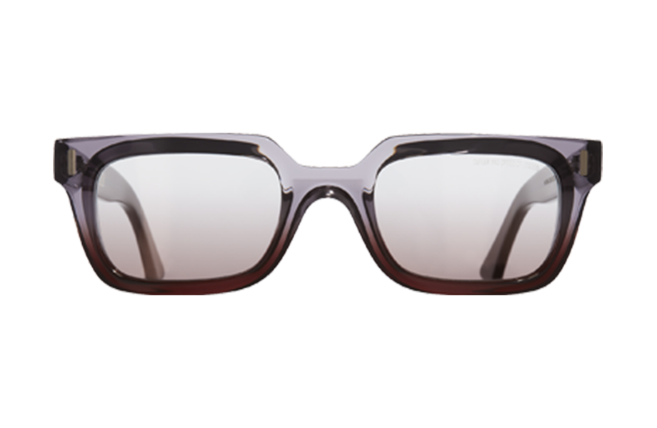 Lunettes de soleil 1306 - , Cutler&Gross, Rectangle Papillon, de couleur Transparent Gris.