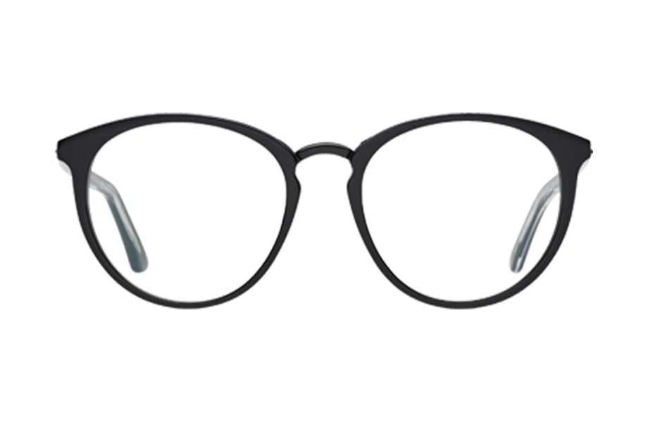 Lunettes de vue Montaigne39 - , Dior, Ronde Papillon, de couleur Noir .