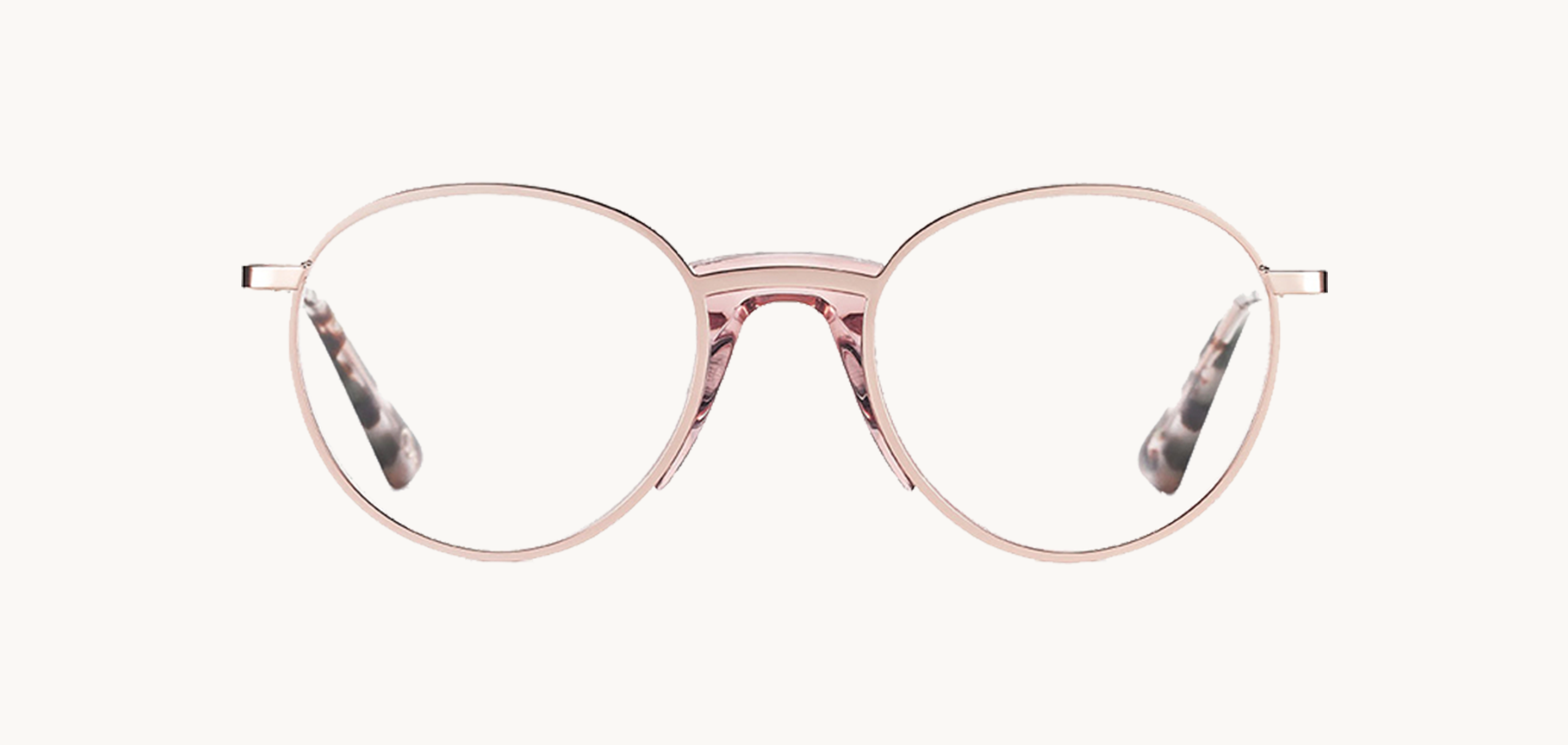 Lunettes de vue ESPERA - , Etnia Barcelona, Ronde Pantos, de couleur Rose Transparent.