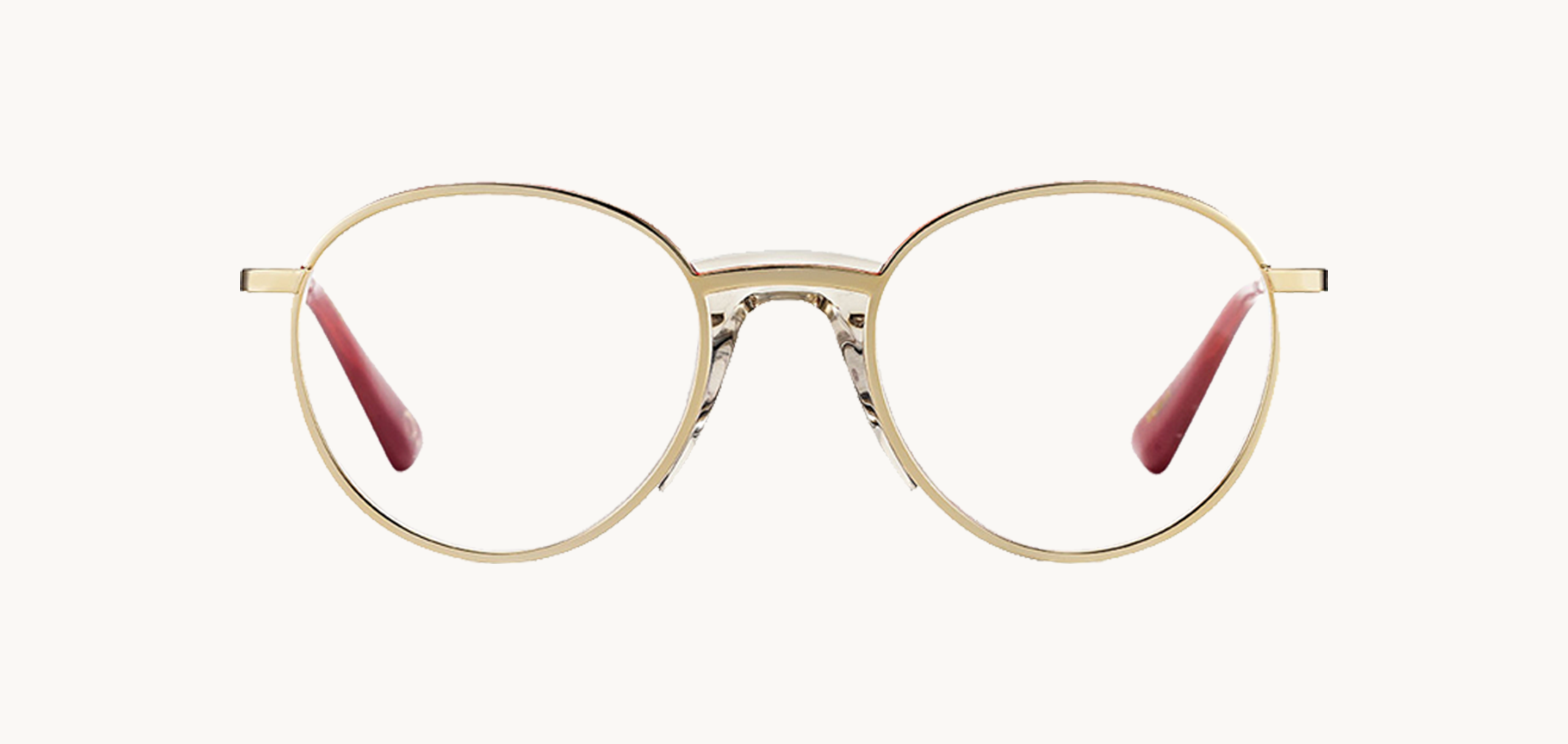 Lunettes de vue ESPERA - , Etnia Barcelona, Ronde Pantos, de couleur Dorée Transparent.