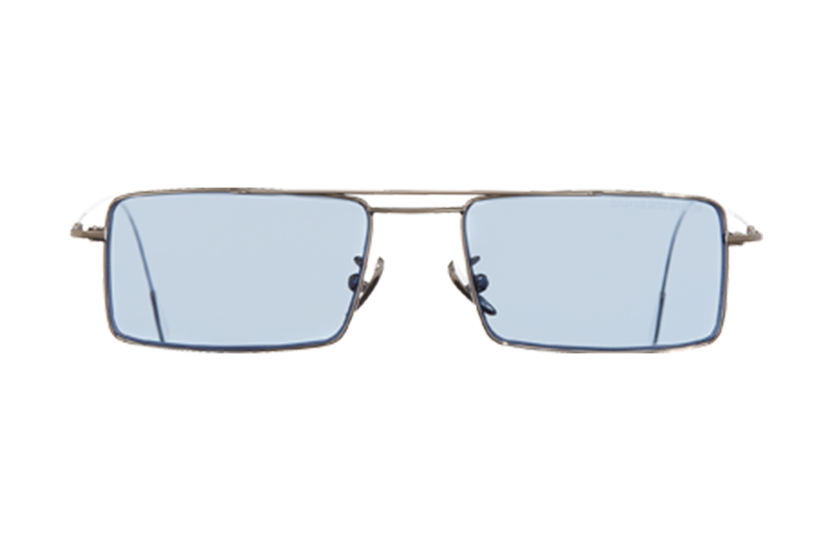 Lunettes de soleil 1308 - , Cutler&Gross, Rectangle , de couleur Argentée .