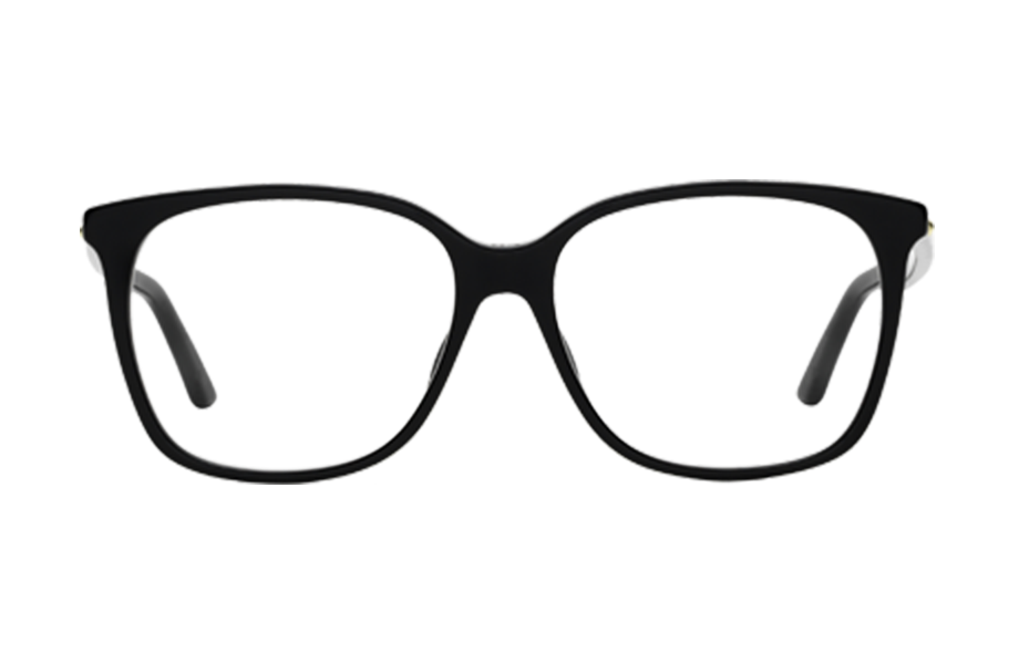 Lunettes de vue Montaigne55 - , Dior, Papillon Carrée, de couleur Noir .