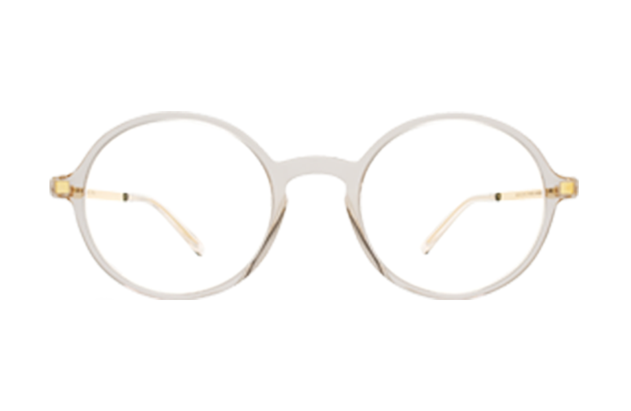 Lunettes de vue Tomkin - , Mykita, Ronde , de couleur Dorée Transparent.