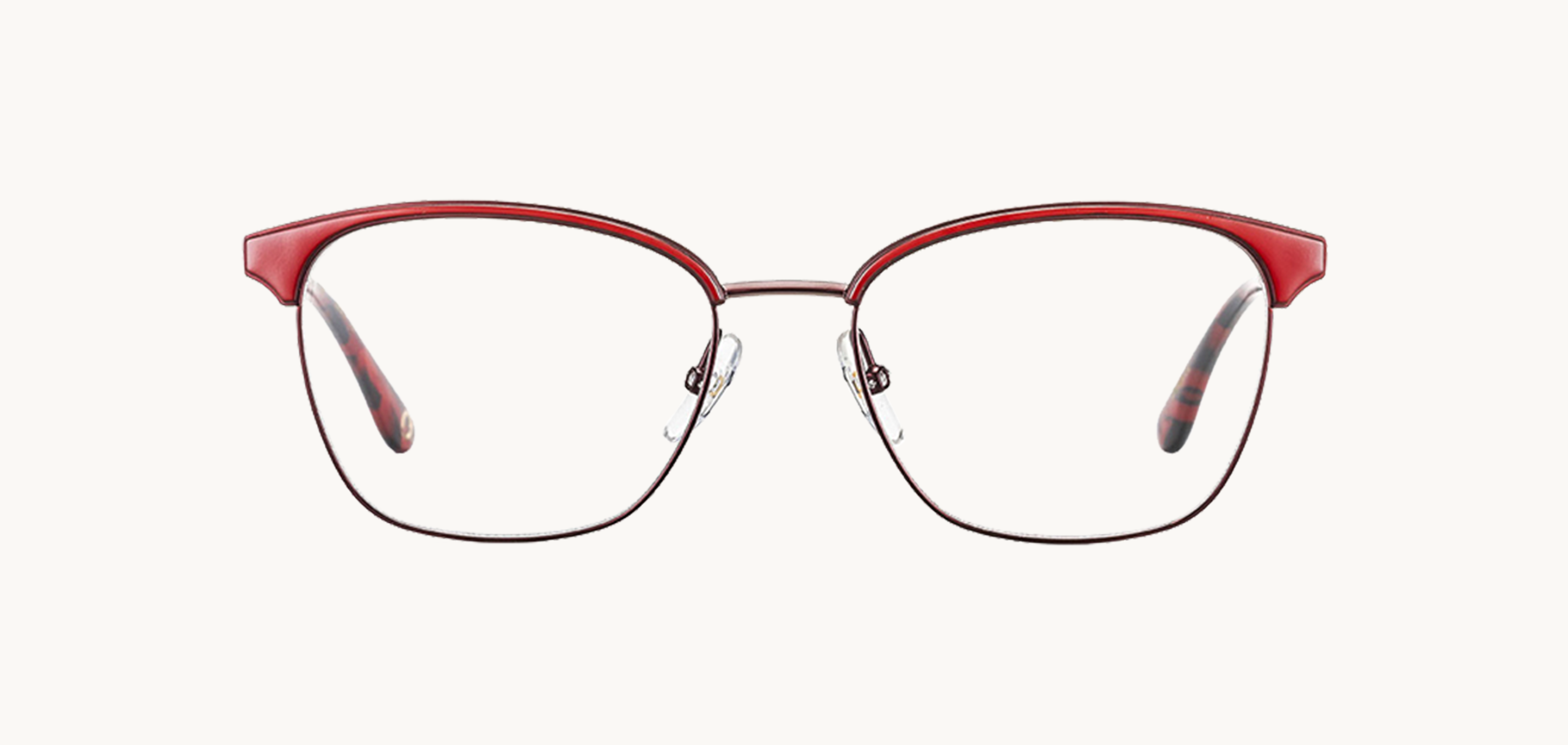 Lunettes de vue FIORDL - , Etnia Barcelona, Carrée Papillon, de couleur Noir Rouge.