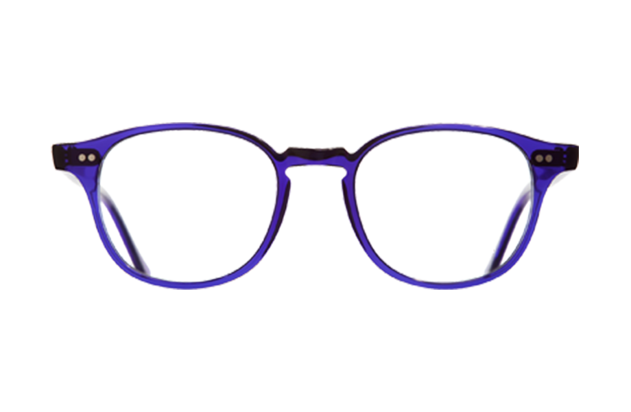 Lunettes de vue 1312 - , Cutler&Gross, Carrée , de couleur Transparent Bleu.