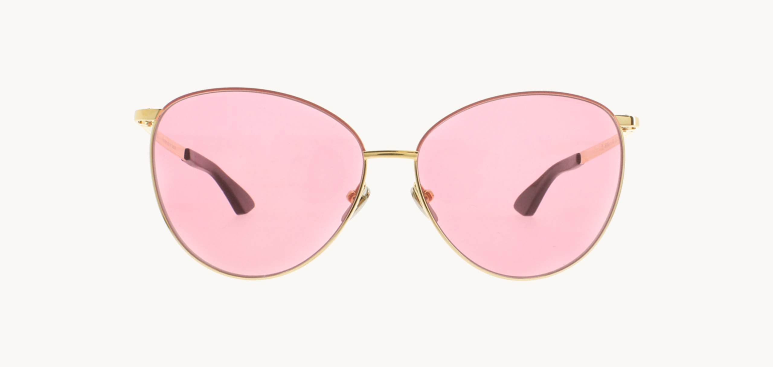 Lunettes de soleil 5015 - , Emmanuel Khan, Pantos Papillon, de couleur Rose Dorée.