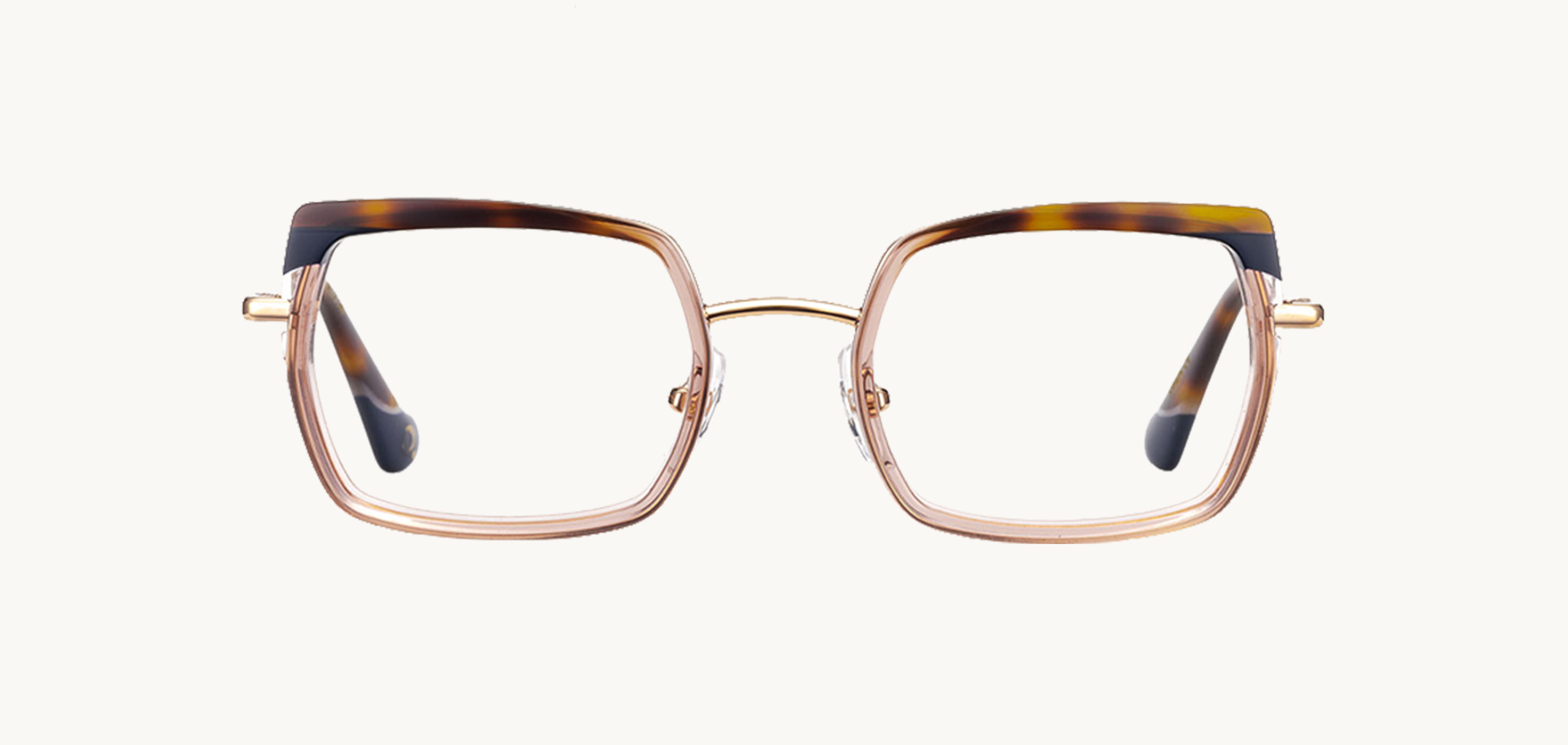 Lunettes de vue GRANAR - , Etnia Barcelona, Rectangle Papillon, de couleur Ecaille foncée Rose.