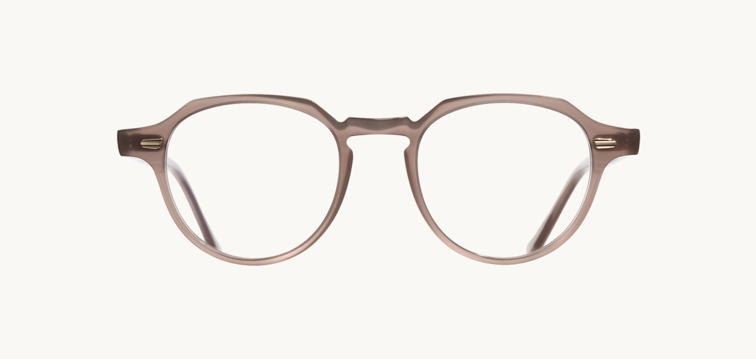 Lunettes de vue 1313 - , Cutler&Gross, Pantos , de couleur Transparent Crème.