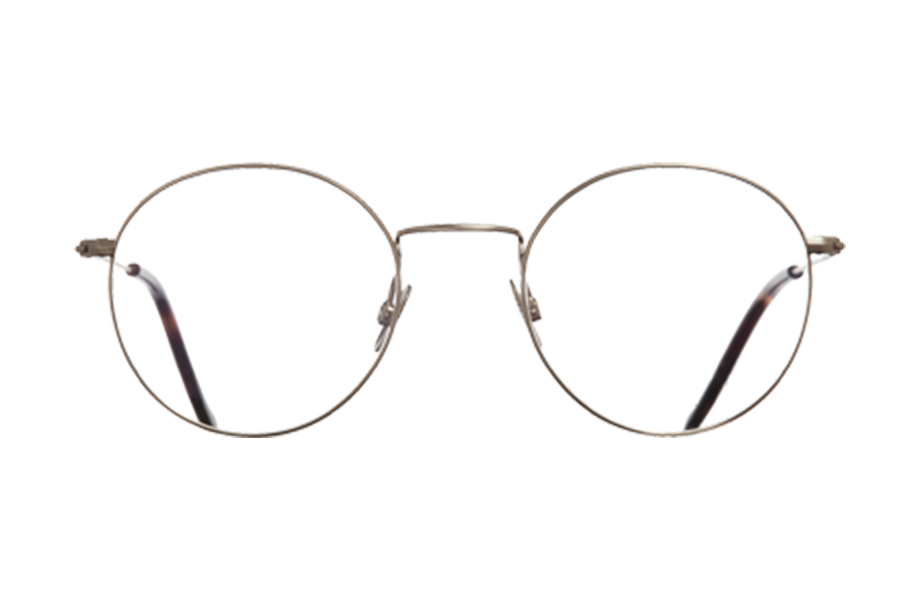 Lunettes de vue 1316 - , Cutler&Gross, Ronde , de couleur Argentée .