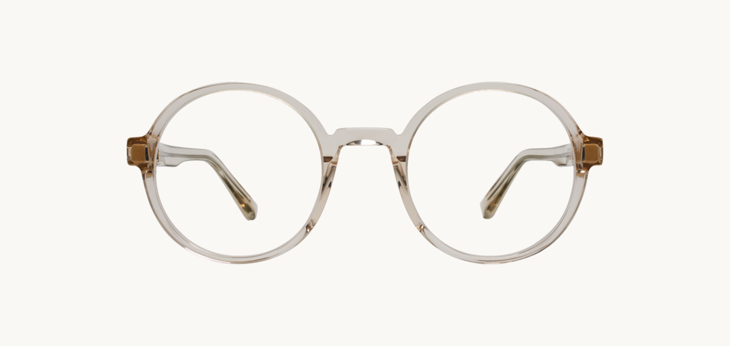 Lunettes de vue Lex - , Mykita, Ronde , de couleur Transparent .