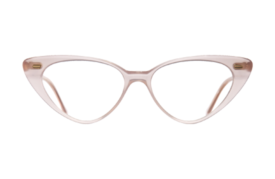 Lunettes de vue 1322 - , Cutler&Gross, Pantos Papillon, de couleur Transparent Rose.