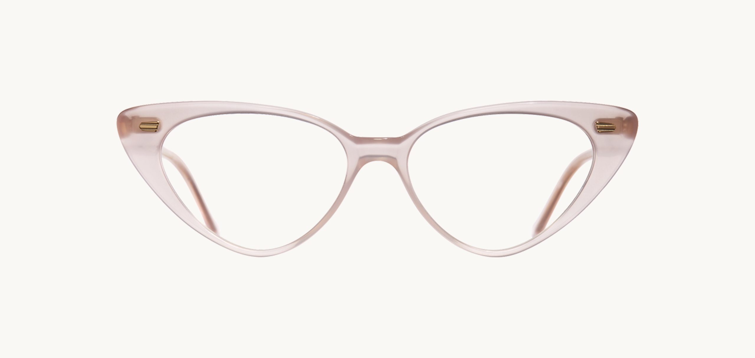 Lunettes de vue 1322 - , Cutler&Gross, Pantos Papillon, de couleur Transparent Rose.