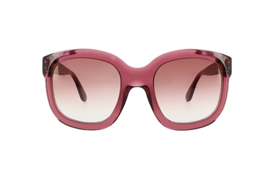 Lunettes de soleil 6480 - , Emmanuel Khan, Carrée Papillon, de couleur Rose Transparent.